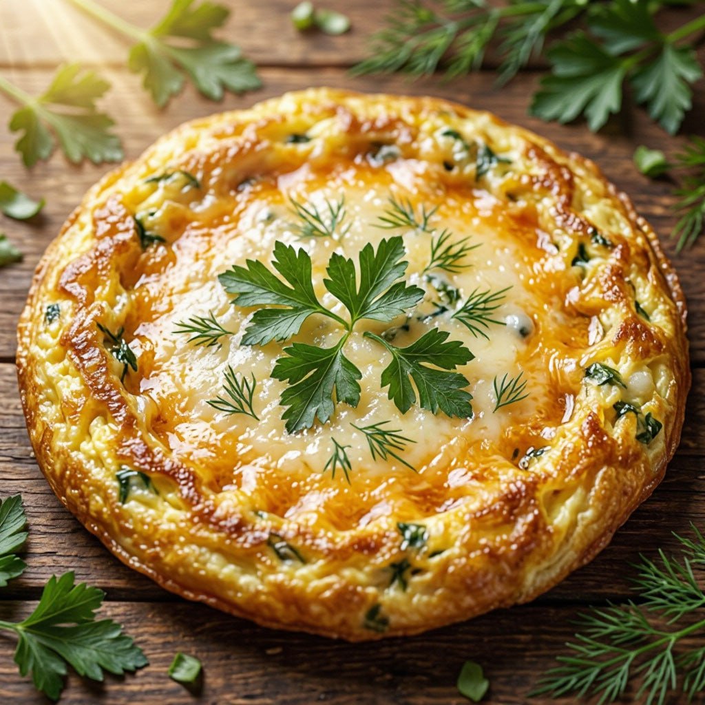 Омлет с сыром